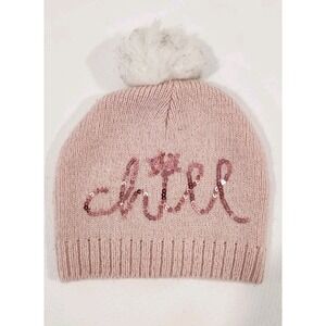Toby Chill  Girl Winter Pink‎ Hat Size 7-14 Years